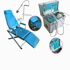 Portable Mobile Dental Delivery Unit System Cart Treatment Compressor / Chair 4H