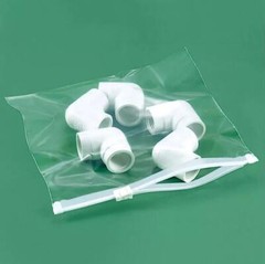250 Pcs Clear Zip Top Slider Bags, Reclosable, 2.75 Mil, 12″ x 15″