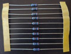 10pcs 2.0k ohm 1/4W 1% Metal Film Precision Axial Resistors ~ NEW ~