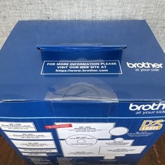 Brother DK-2205 OEM Label Roll Genuine 2.4″x100ft QL-700 800 1100 New