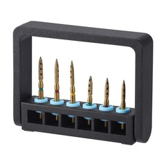 Dental vertical Preparation Diamond Burs Restoration Kit for Anterior Premolar