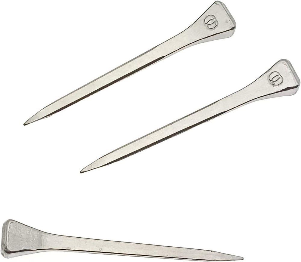 50 Pcs E3 1.8inch / 45mm Horseshoe Nails Steel Horseshoe Tools for Horse Trai…
