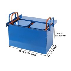 110V 550W Hollow Block Making Machine For 15.74X7.87X7.87inch Size 2Holes Brick