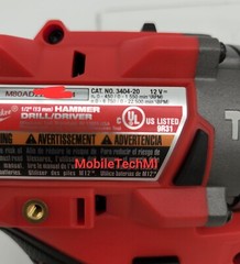Milwaukee M12 FUEL 1/2″ Hammer Drill Driver GEN 3 3404-20 – LOT OF 15