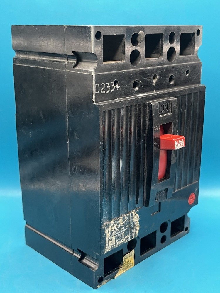 GE THED136100 100 A 3 Pole Circuit Breaker 600 V Tested