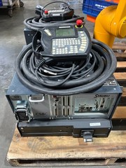Staubli CS8C TX60 Robot Controller with SP1 D21142102 Teach Pendant & Cables