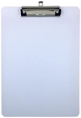 Clipboard Dry Erase Surface Low Profile Clip Whiteboard Single (Pack of 1)