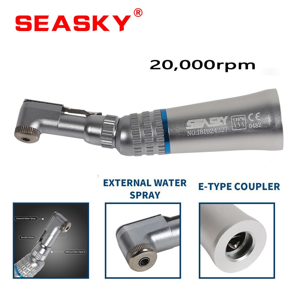NSK Estilo Dental Baja Velocidad Contra Angulo Pieza de Mano E-Type Attach EX203
