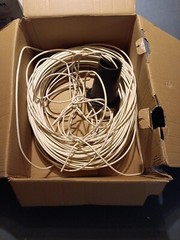 Mohawk M57547B CAT5e Communication Cable Plenum White JKT 250 to 350 Feet