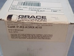 GRACE ENGINEERED PRODUCTS INC P-R2-K3RX-K10 ETHERNET PANEL INTERFACE CONNECT