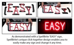 SpellBrite Custom LED Signs for Business – Bright, Long-Lasting, Durable