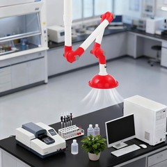 Laboratory Exhaust Vent, Extractor Fume Hood with Expanded Hood Opening