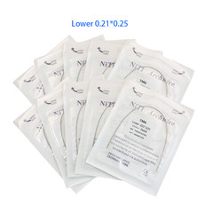1pc/pack Dental Orthodontic TMA Beta Ti-Mo Arch Wires Rectangular Ovoid Form