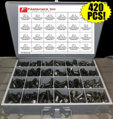 7/16-14 Grade 8 Flange Frame Bolt Black Phosphate & Oil (All Sizes & Qty’s 7/16″