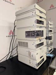 Agilent 1100 HPLC System Pump Autosampler G1315B DAD Detector Column Oven #18306