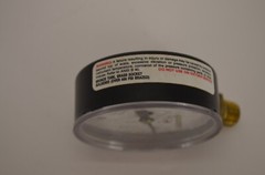 974-2 1/2 0-30 Pressure Gauge, Water/Steam/Oil/Gas. United Brass Works, Inc.