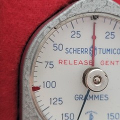 SCHERR TUMICO TOOLS DYNAMOMETER TENSION FORCE GAGE, 0-150 GRAMMES, FRANCE