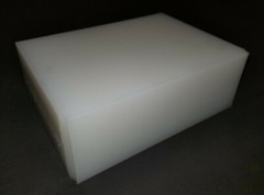(QTY 8) UHMW Polyethylene Plastic 2-1/2” x 5” x 7” (oversized) FREE SHIPPING