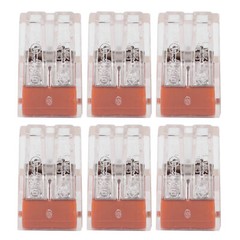 100pcs 4 Holes PCT‑104 Quick Connect Terminal Hard Flexible Wire Connection
