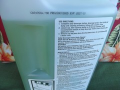 KAY Daily Beverage Tower Drain Cleaner Ecolab 64oz Each BOTTLE expires 10/2027