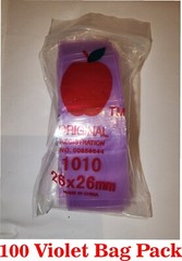 Apple 1010 1″x1″ Plastic Bags Baggies Jewelry Ziplock Zipper Stamp Bags lot
