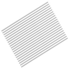 20 x Round Metal Rods 1.7mm x 100mm High Speed Steel (HSS) Lathe Bar Stock