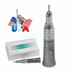 Dental Straight Handpiece Nosecone & Air Motor 4H fit NSK Low Slow Speed YP4