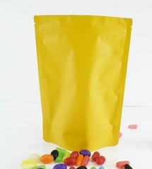 50/100 Heavy Duty Matte Colored Seal Seal Zipper Seal Bags Food Safe Snack Pouch