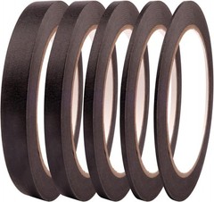 5 Rolls Pinstripe Tape – 1/16″, 1/8″, 1/4″, 1/2″, 3/4″ x 30 Yards, Black