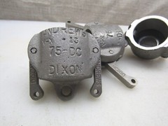 (Lot of 3) Dixon Andrews 75-DC 3/4″ Cam Lock Aluminum Dust Cover Coupling Cover