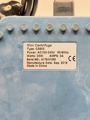 VWR C0803 Mini Centrifuge Microcentrifuge, AC100-240V 50/60Hz
