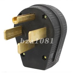 Fits NEMA 14-50p 50A 125-250V 4-Holes Plug DH Industrial Grade Straight Blade US