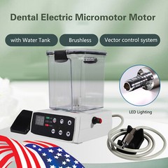 Dental Brushless LED Electric Motor fit 1:1 /1:5 /16:1 For Lab Practice UPS