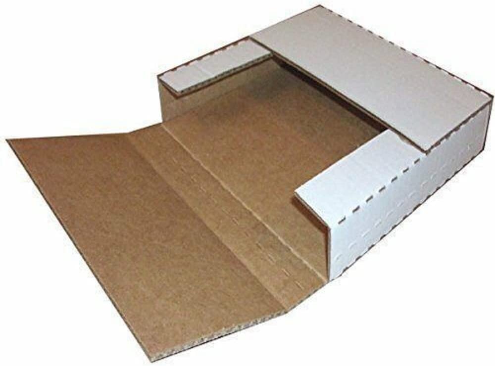 500 LP Premium Record Album Mailers Book Box Variable Depth Laser Disc Mailers