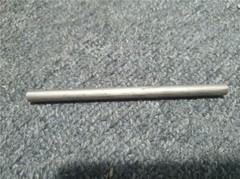 Pure Nickel Ni Alloy 99.9% Round Bar Rod For Electroplating Anode Size 6x100mm
