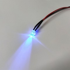 5pcs 3mm Pre-Wired LEDs Bulb Ultra Bright 2V 3V 5V 9V 12V 24V 48V 110V 220V