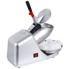 Electric Ice Crusher Shaver Machine Snow Cone Maker Shaved Ice 143 lbs Silver