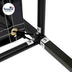 Welding Screen and Frame Combo Kit -Includes Welding Curtain, Fame, Brackets, an