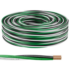 12 AWG THHN/THWN Copper Wire, 3-Color, Pre-Twisted, 25 FT | UL Listed Stranded C