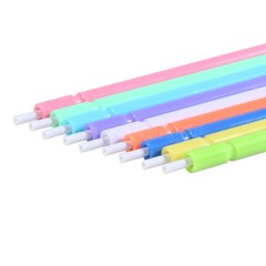 100PCS New Dental Polishing Polisher Prophy Cup Brush Nylon Latch Flat Type NO.1