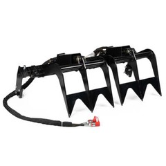 Titan Attachments Dual Adjustable 60″-72″ Bolt-on Grapple Attachment