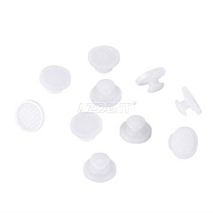 AZDEN Dental Orthodontic Ceramic Lingual Button Bondable Round Recctangular Base