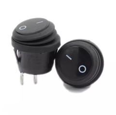 1/3/5Pcs KCD1/2/3/4 Waterproof Circle / Boat Switch 2/3/4/6 Feet 2/3 Gear