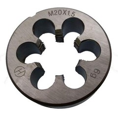 HSS M20 x 1.5mm Taper & Plug Tap & M20 x 1.5mm Die Metric Thread Right Hand