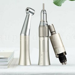 Dental Low Slow Speed Handpiece Contra Angle Straight Air Motor 2H/4H /Kit FX65