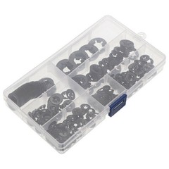 340Pcs Star Nut Star lock Push-on Locking Washers Clips Fastener 7 Sizes