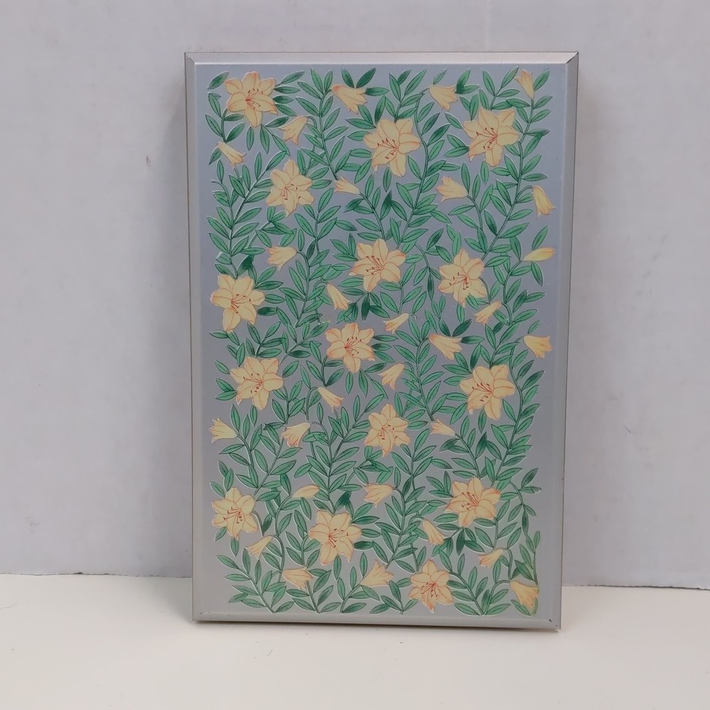 Otagiri Serenade Lacquerware Floral Address Book Vintage Japan Alphabetized Page