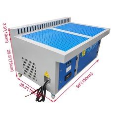 220V 3000W Industrial Dedusting Grinding Table Dust Collector Welding Station