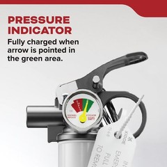 Kidde Fire Extinguisher for Vehicles, Cars, Single Use 5BC