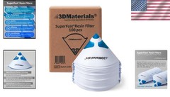 High-Quality 100 pcs Disposable Filters – Ideal for 3D Printer Resin & Paint